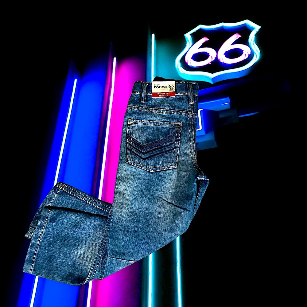 Route 66 Retro Jeans Deadstock NWT NEW